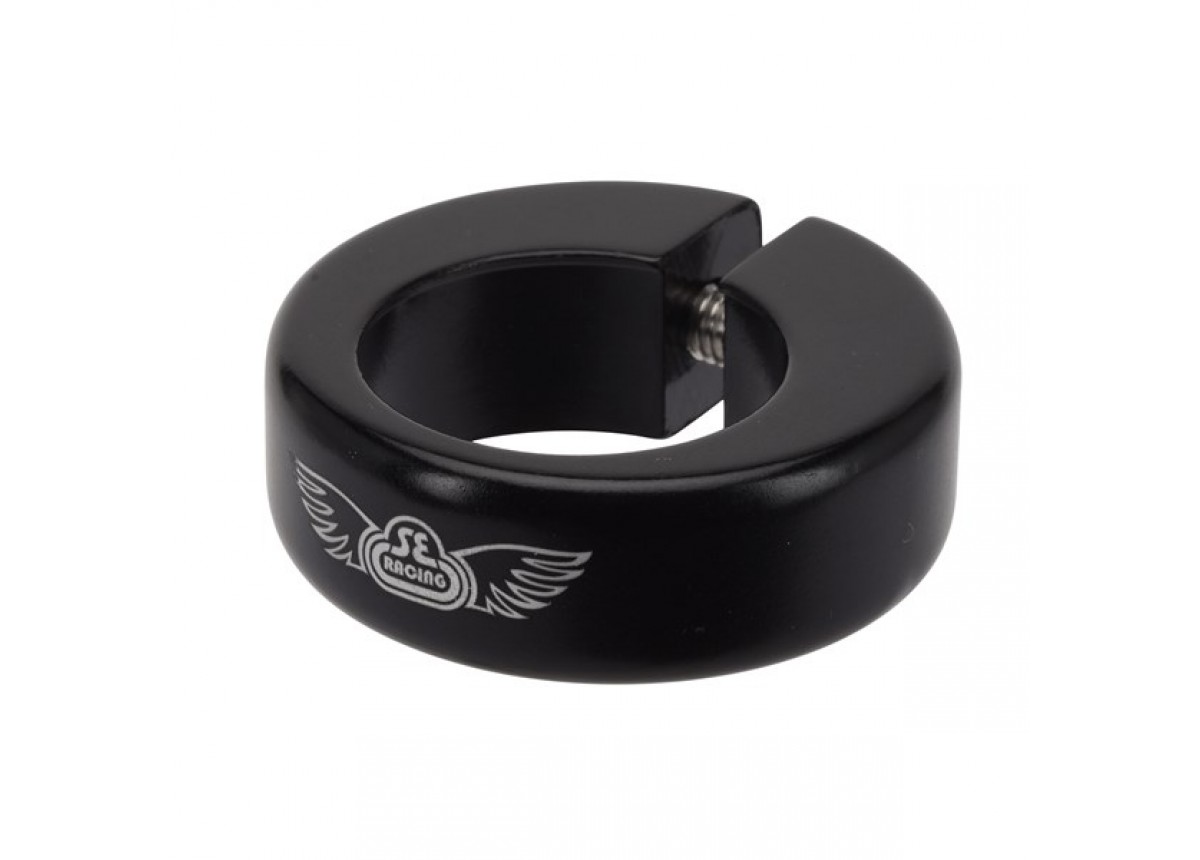 Old School BMX Champ Clamp 31.8mm Seat Clamp Black by SE Old School BMX Champ Clamp 31.8mm Seat Clamp Black by SE