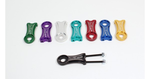 TNT Bicycles 3//8/" BMX Chain Tensioners Purple Pair w// 6mm adapter