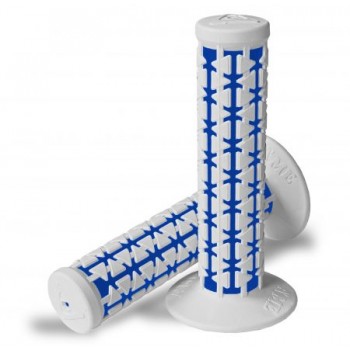 Old School BMX Dual WHITE (Outside) over BLUE (Inside) by Ame