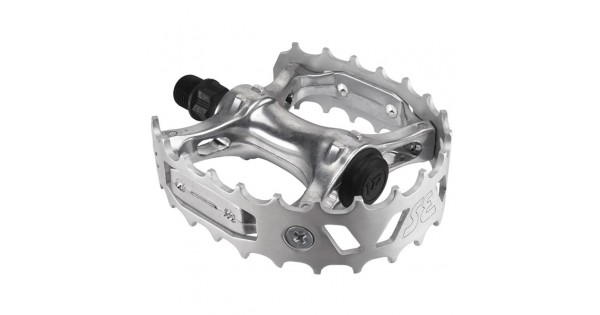 SE Bear Trap Pedals Silver – Shop Now at Old School BMX