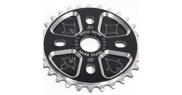 Old School BMX Black Jack Sprocket 30T Re Make by Profile