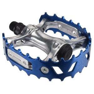 Old School BMX SE Bear Trap Pedals Blue by SE