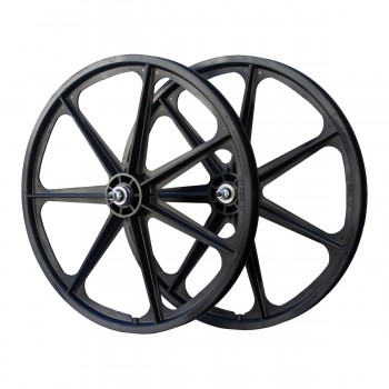 Old School BMX 24" Skyway Tuff Free Wheel Non Flanged Black by Skyway