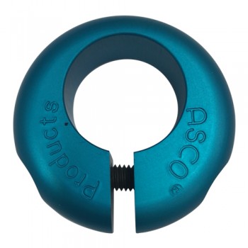 Old School BMX NOS Donut Seat Clamp Blue by Asco