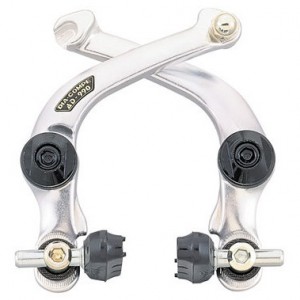 Old School BMX AD-990 U-Brake Calliper w/ FS-990 Hardware Silver by Dia Compe