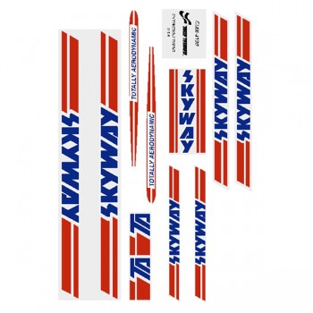 Old School BMX Skyway TA 80's version NO TA Decal Set by Skyway