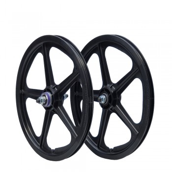 Old School BMX 16" Black Skyway Tuff 2's Free Wheel by Skyway
