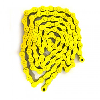 Old School BMX Yellow Chain by KMC