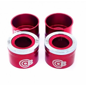 Old School BMX Bullseye Elite Hop Up Kit For All BULLSEYE HUBS - Red