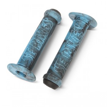 Old School BMX SE Bike Life Grips Blue Swirl by SE