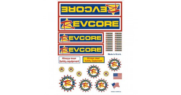 Old School BMX Revcore 1st Gen Yellow 