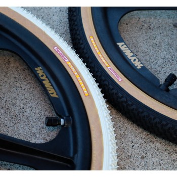Old School BMX Freestyle Iconic Tyre Black by Panaracer