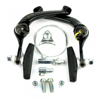 Old School BMX AD-996 U-Brake Black with Black Pads by Dia Compe