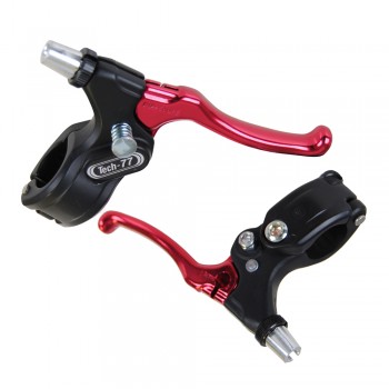 Old School BMX Tech 77 Levers Red with Stopper by Dia Compe