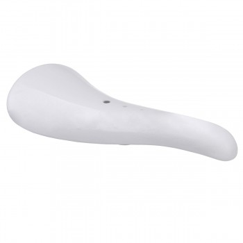 Old School BMX Velo VL117 BMX Lightning Bolt Aero Style Seat - White