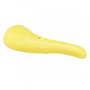 Old School BMX Velo VL117 BMX Lightning Bolt Aero Style Seat - Yellow