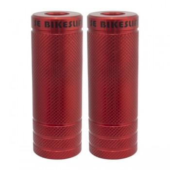 Old School BMX SE Bikes Wheelie Pegs 3/8 & 14mm Pair Red by SE