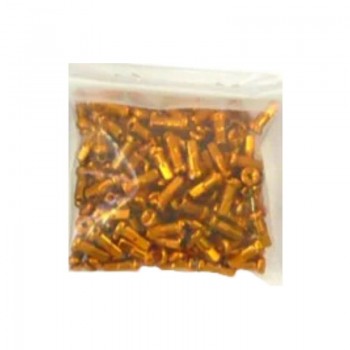 Old School BMX 14G Gold spoke nipples 72 pcs by Old School BMX