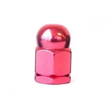 Old School BMX Axle Nut Alloy 3/8" x 26 x 25mm - Red