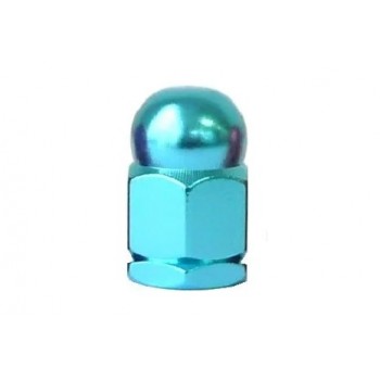 Old School BMX Axle Nut Alloy 3/8" x 26 x 25mm - Blue