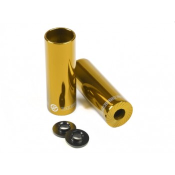 BMX "AM" Axle Peg Set 10/14mm Gold by Salt