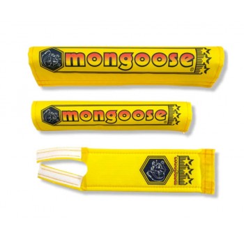 Old School BMX Mongoose 1984-1985 Nylon Pad Set - Yellow