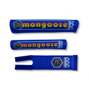 Old School BMX Mongoose 1984-1985 Nylon Pad Set - Blue
