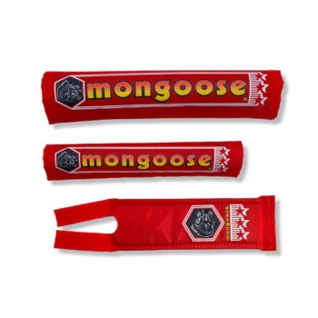 Old School BMX Mongoose 1984-1985 Nylon Pad Set - Red