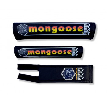 Old School BMX Mongoose 1984-1985 Nylon Pad Set - Black