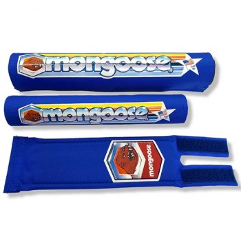 Old School BMX Mongoose 1982-1983 Nylon Pad Set - Blue