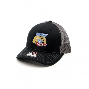 Old School BMX Skyway 60th Anniversary USA Cap - Black/Charcoal