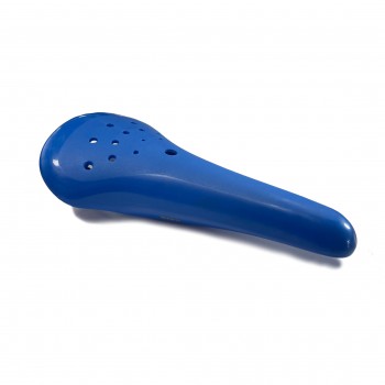 Old School BMX Elina Style BMX Seat Blue with BMX Stamp by Old School BMX