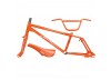 Old School BMX 2024 Skyway Street Beat Frame Kit with Seat - Orange