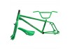 Old School BMX 2024 Skyway Street Beat Frame Kit with Seat - Green