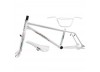 Old School BMX 2024 Skyway Street Beat Frame Kit with Seat - White