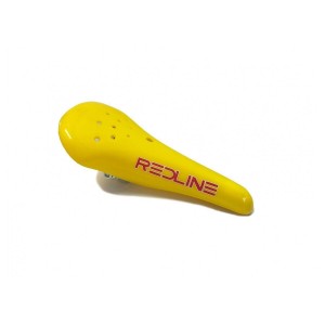 Old School BMX Elina Style Seat with Redline Logo Yellow by Redline Old School BMX Elina Style Seat with Redline Logo Yellow by Redline