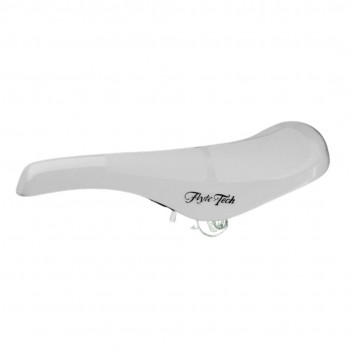 Old School BMX Flyte Tech Aero BMX Railed Seat - White