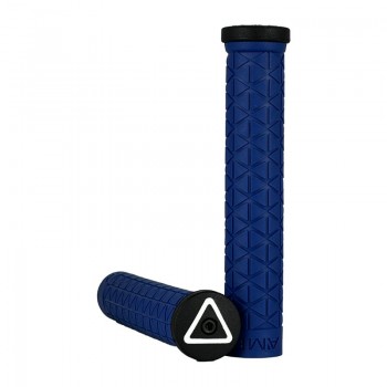 Old School BMX Ame Super Tri No Flange Grips - Blue