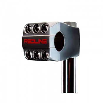 Old School BMX Redline by Kastan Forklifter 6 Bolt Front Load Stem - Polished