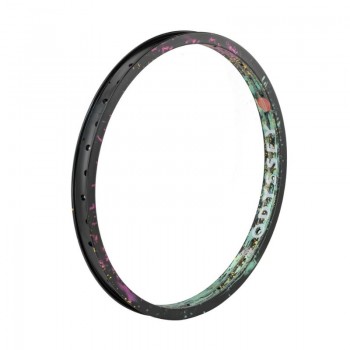 Old School BMX Odyssey Hazard Lite 20" 40th Anniversary Rim Splatter