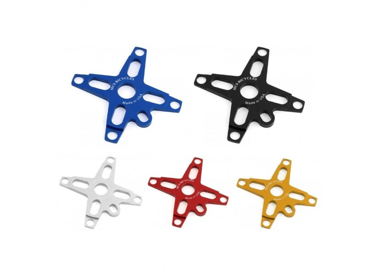 MCS 104 BCD 4-Bolt Spider 19mm - Black MCS 104 BCD 4-Bolt Spider 19mm - Black