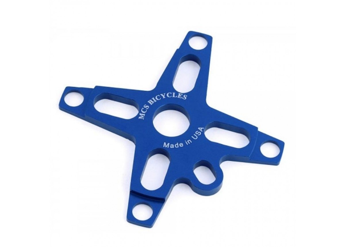 MCS 104 BCD 4-Bolt Spider 19mm - Blue MCS 104 BCD 4-Bolt Spider 19mm - Blue