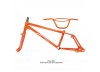 Old School BMX Skyway Street Beat Replica Frame/Fork/Handlebar Kit 21"TT - Orange
