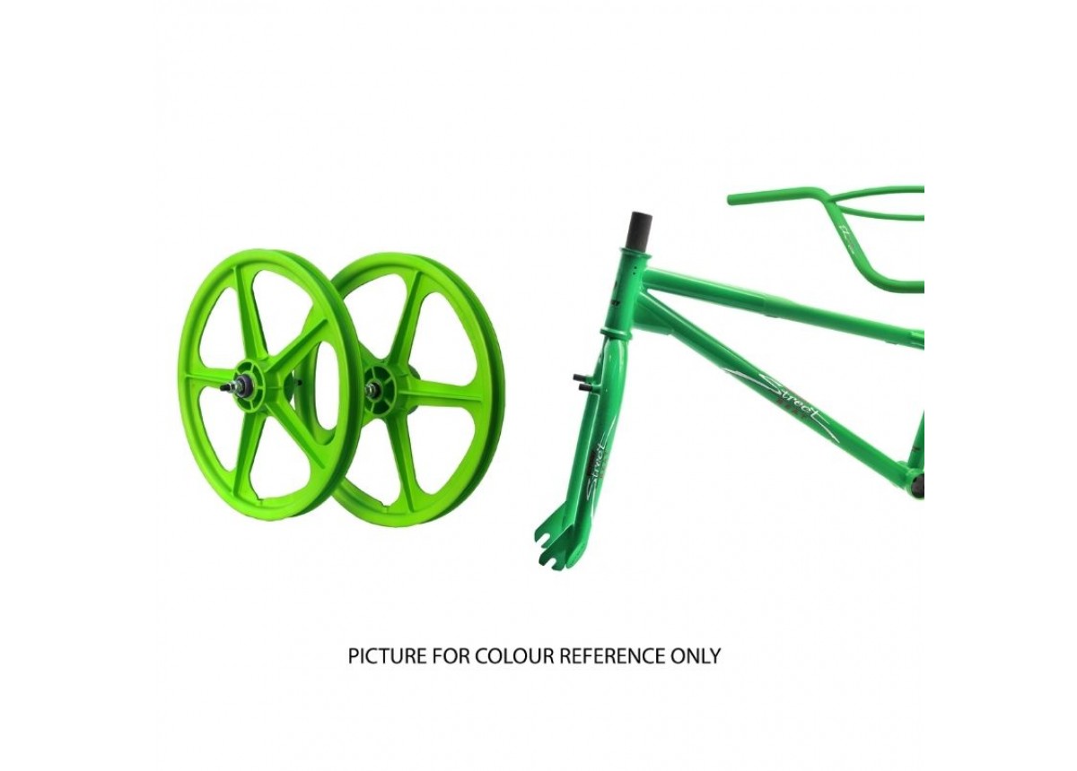 Old School BMX 2026 Skyway 20" Street Beat Bike - Green/Green Old School BMX 2026 Skyway 20" Street Beat Bike - Green/Green