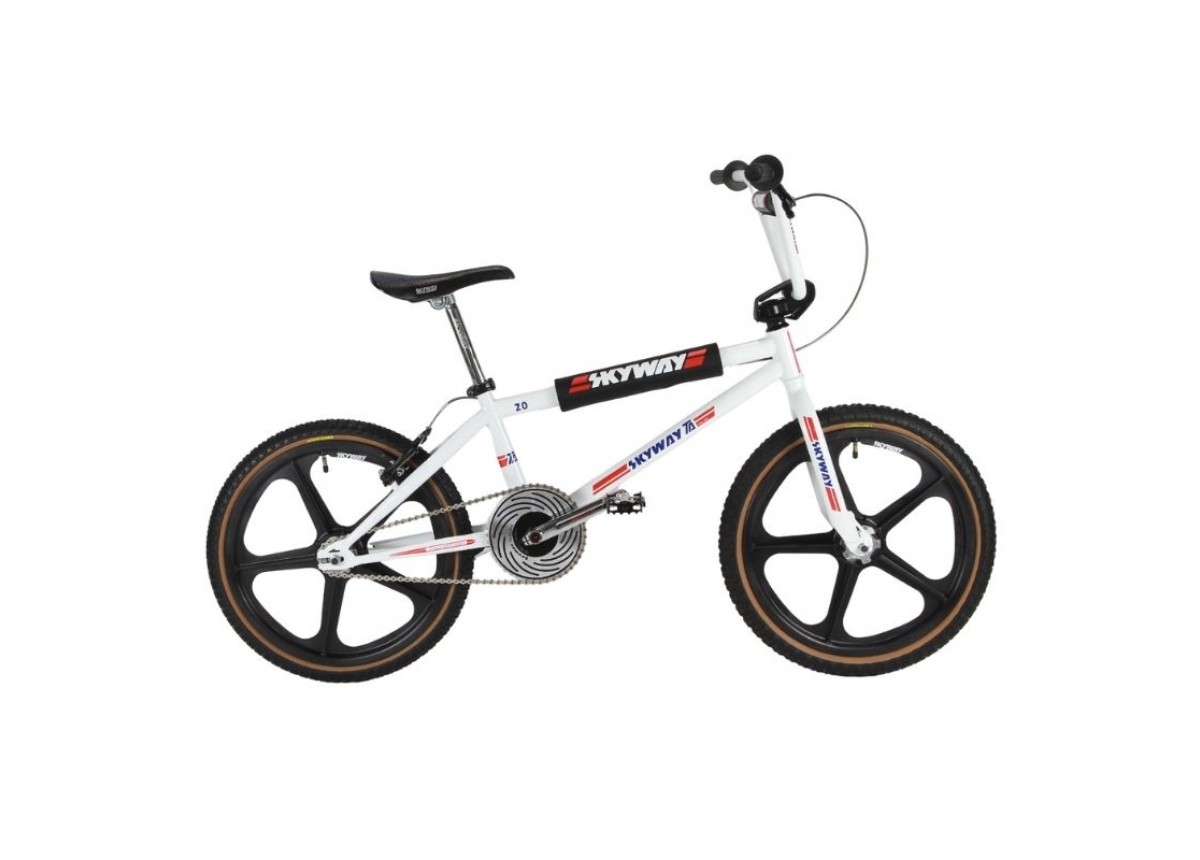 Old School BMX 2026 Skyway 20" TA 20 EX Replica Bike - White/Black Old School BMX 2026 Skyway 20" TA 20 EX Replica Bike - White/Black