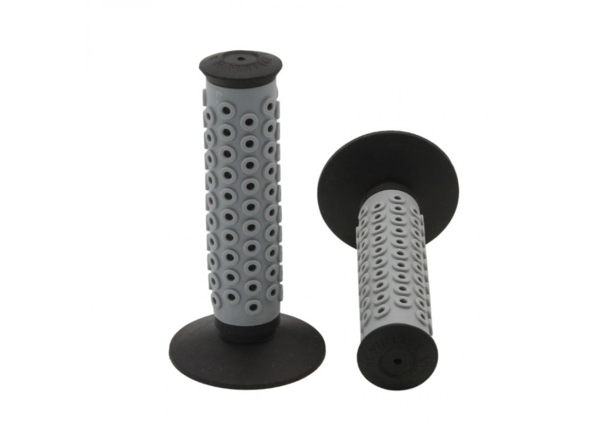 BMX Redline Two Piece Grips - Black/Grey BMX Redline Two Piece Grips - Black/Grey
