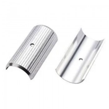 Old School BMX Handlebar Shim 25.4x 22.2 50mm Length Alloy Silver