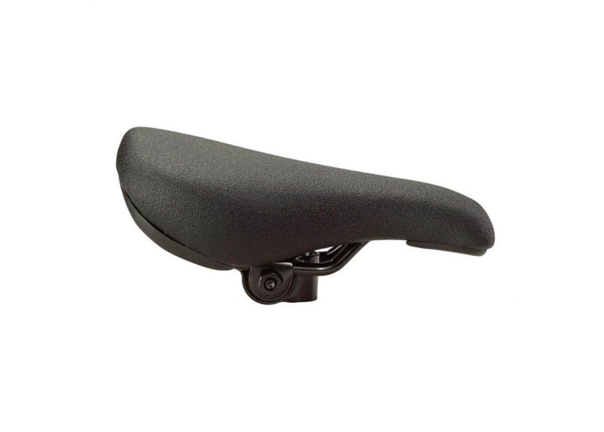 Old School BMX Saddle with Seat Post 25.4 x 300mm - Black Old School BMX Saddle with Seat Post 25.4 x 300mm - Black