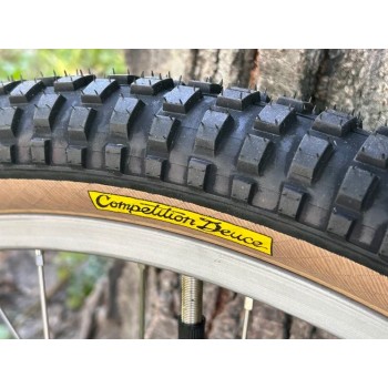  Old School BMX Black 26 x 2.125 "Comp 2 Style" Tan Wall Tyre by Panaracer