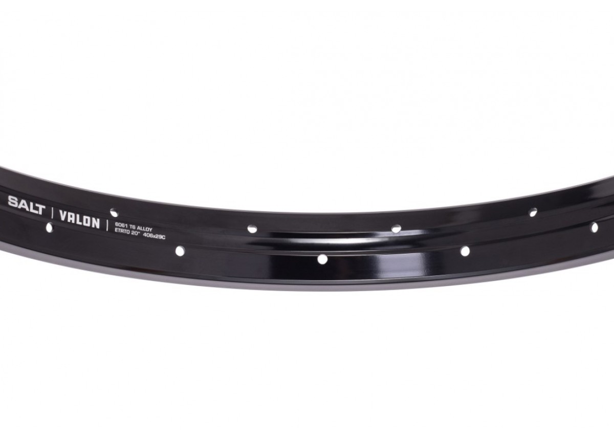 Old School BMX Salt Valon Straight 20" Rim - Black Old School BMX Salt Valon Straight 20" Rim - Black